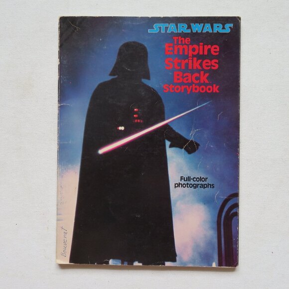 Star Wars The Empire Strikes Back Storybook 1980 SciFi Paperback Novel - Picture 1 of 7